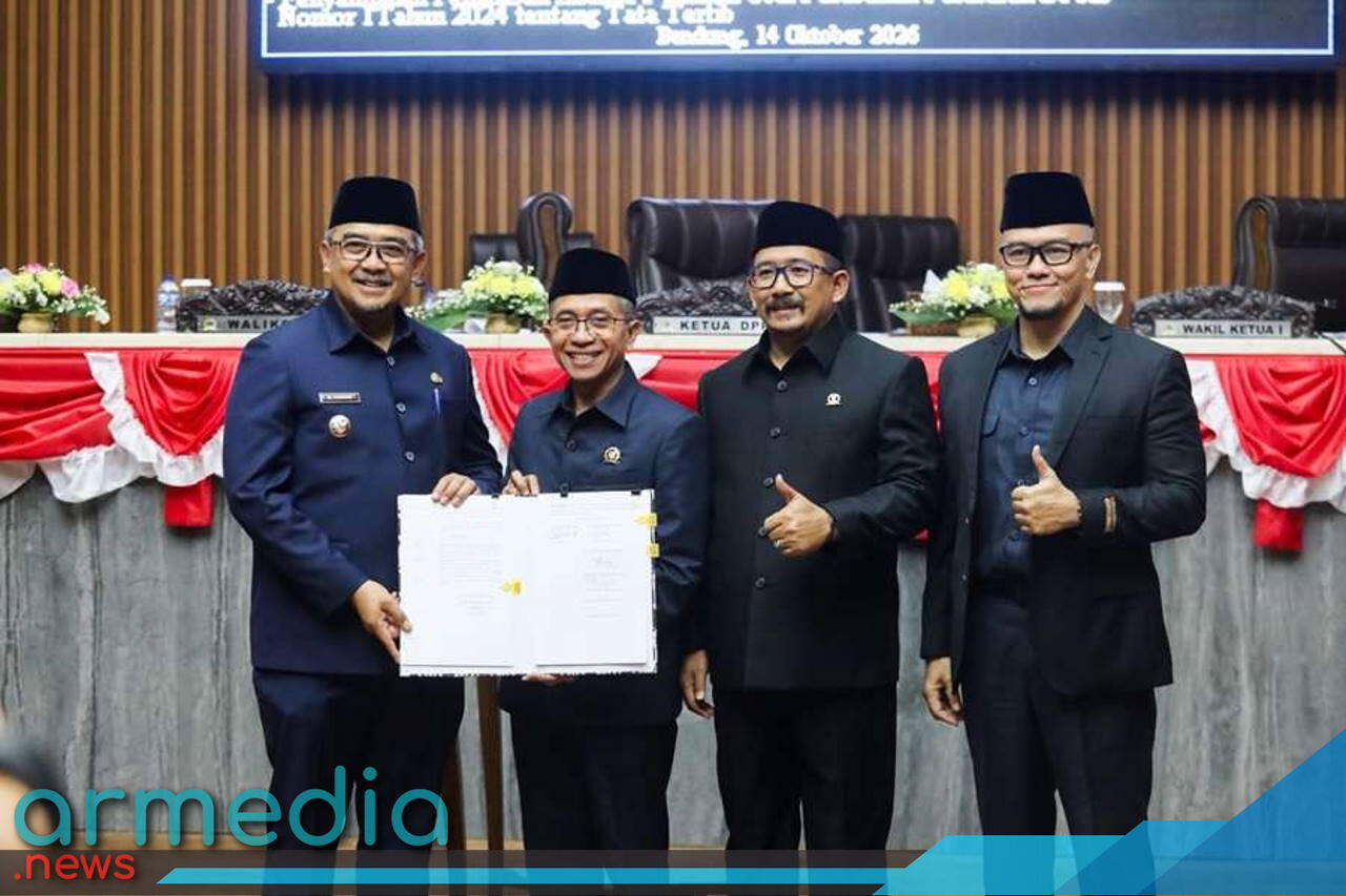 Perda BPR Kota Bandung Resmi Ditetapkan, Pemkot Dorong Penguatan Kinerja Perbankan Daerah