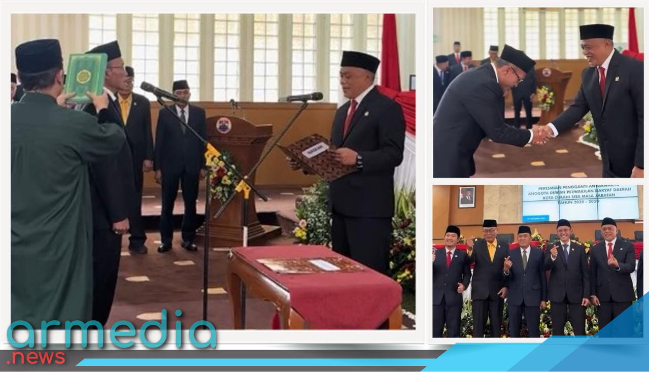 Kusmawan Resmi Duduki Kursi DPRD Cimahi, Sinergi Legislatif dan Eksekutif Diharapkan Menguat
