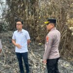 Kapolres Pesibar Turun Langsung, Pastikan Kondisi TNBBS Rata Agung Pascakebakaran Tetap Aman