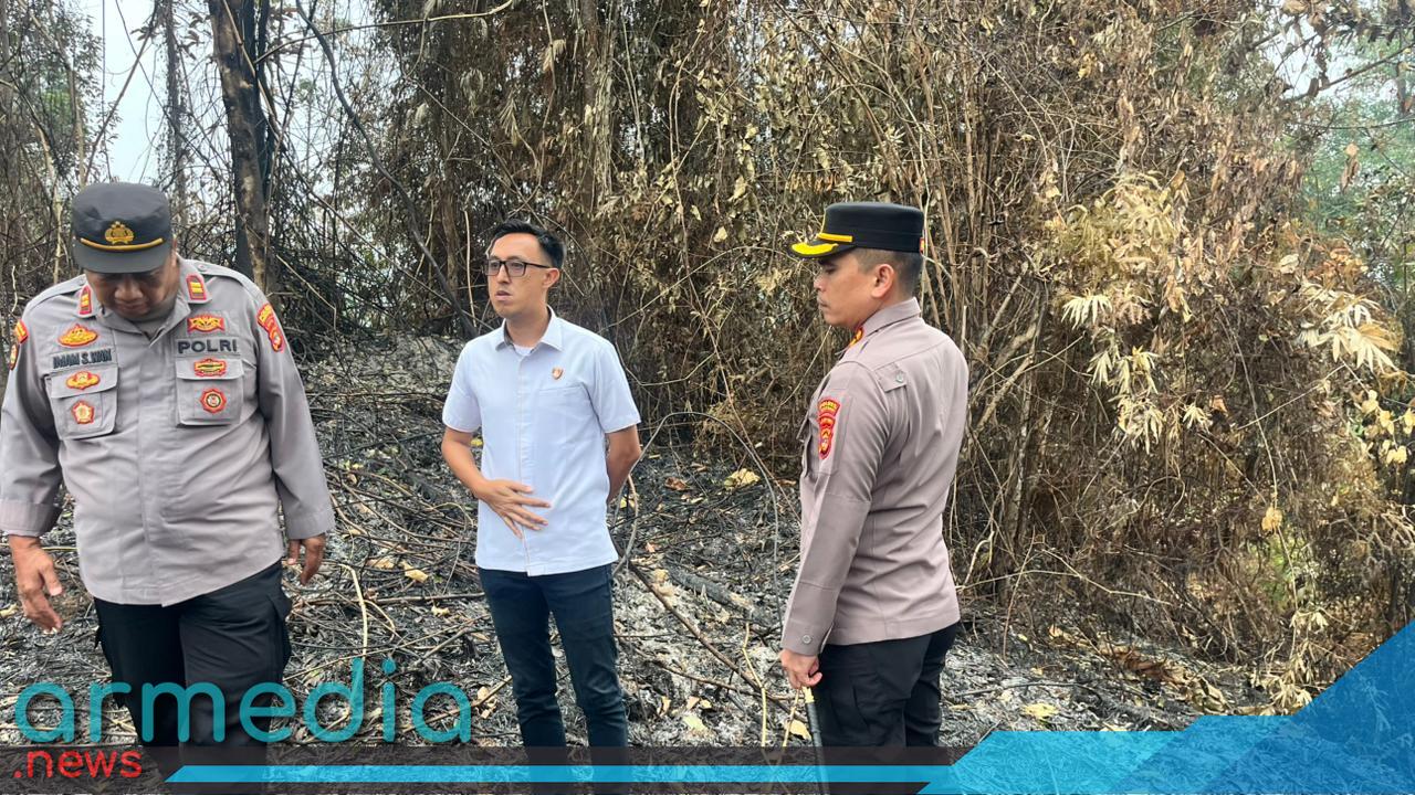 Kapolres Pesibar Turun Langsung, Pastikan Kondisi TNBBS Rata Agung Pascakebakaran Tetap Aman